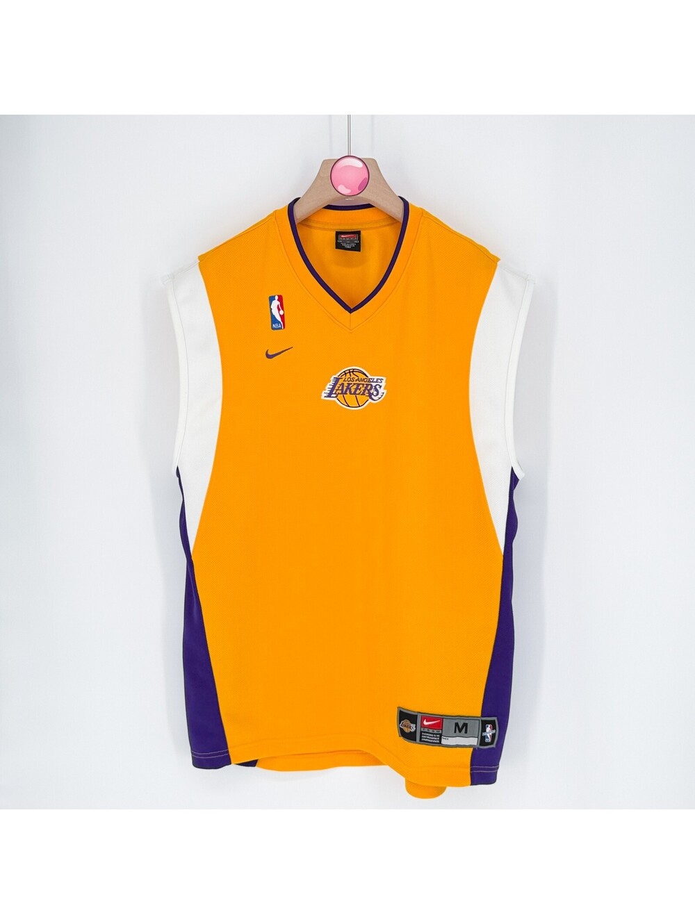 Vintage Los Angeles Lakers Auth Nike Warm Up Jersey Men’s M